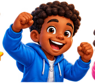 Smiling game player